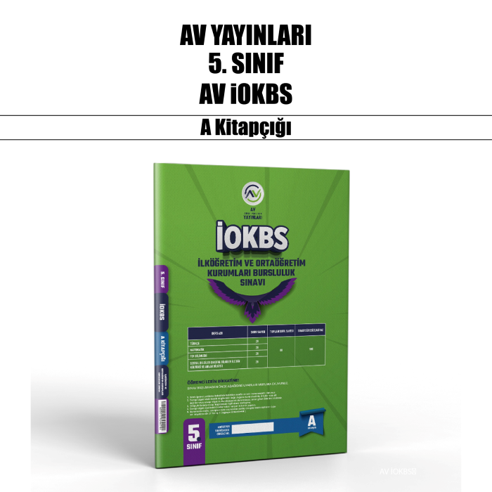 AV 05.SINIF İOKBS BURSLULUK SINAVI A - 25-26